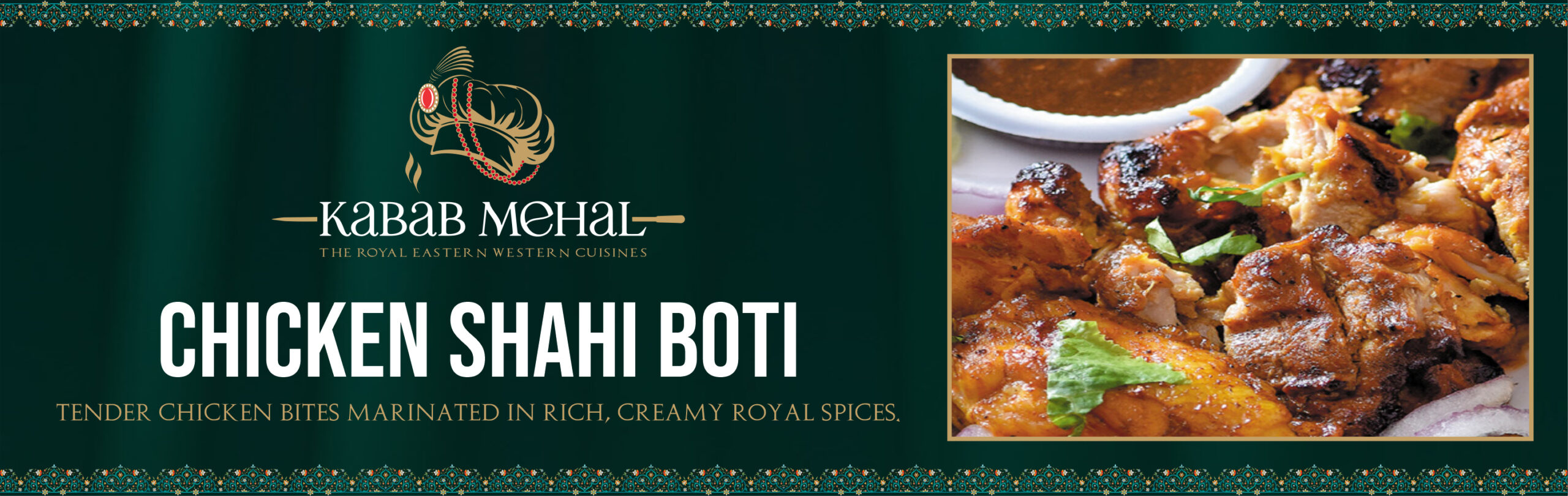 Kabab Mahal Restaurant Website Banner 07